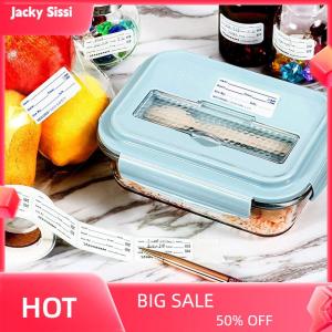 Jacky 500PCS ROLL KITCHEN Sticker ตู้เย็นตู้แช่แข็ง Food Storage date Content LABEL