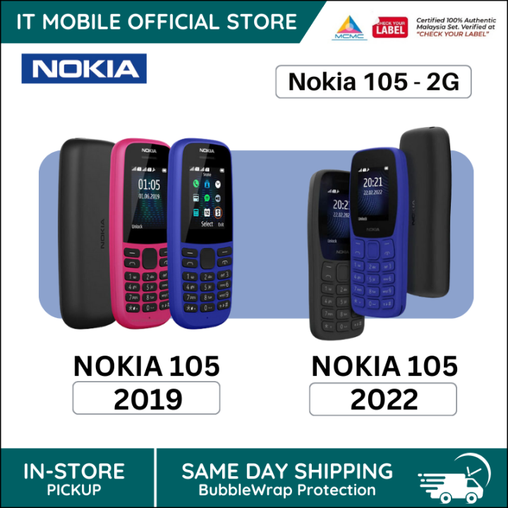 Nokia 105 2G 2019 2022 Version 1 77Inch DUAL SIM 800mAh Battery Nokia 105 2g 2019 2022 version 1 77inch dual sim 800mah battery