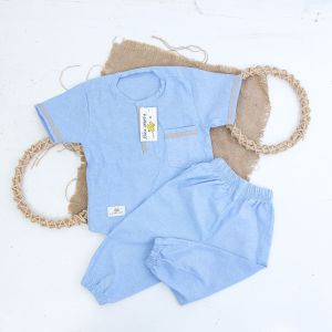 koko bayi setelan koko joger anak laki laki 0-3 tahun baju lebaran 2025