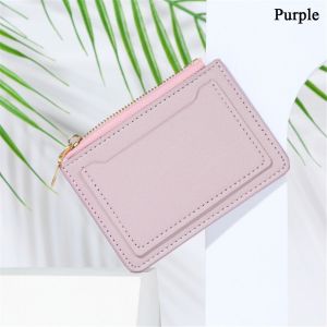 OWNNEW Fashion Zipper PU Leather Short Wallets Mini Coin Purse Card Holder Money Bag