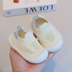 SG seller🌹Baby Slip-On Sock Shoes | Non-Slip Toddler Walking Sneakers | Breathable Mesh Shoes for Boys & Girls