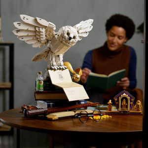 LEGAO Building Block 76391 Harry Potter New Owl Hedwig Hogwarts Puzzle Assembled Building Block Toy