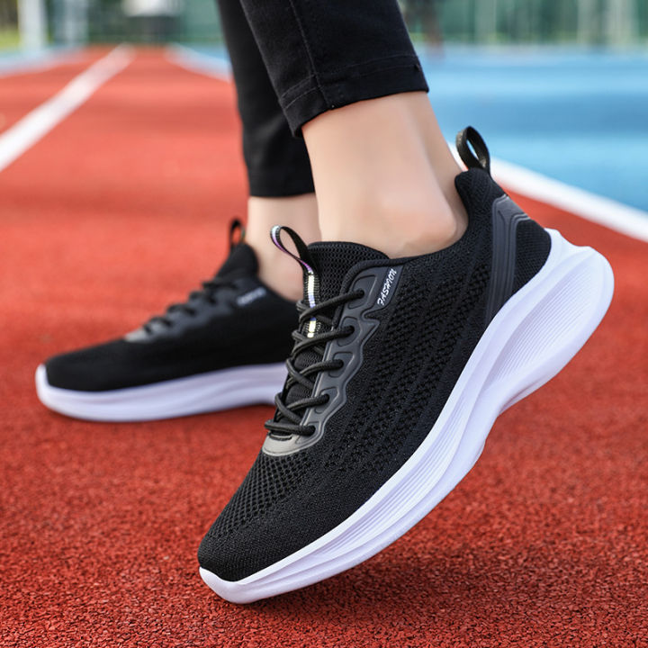 Black Shoes for Women Girls Running Shoes Women's Sport Shoes Mesh