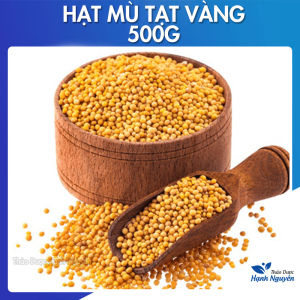 Hạt mù tạt vàng Ấn Độ nguyên chất 500g - Thảo Dược Hạnh Nguyên