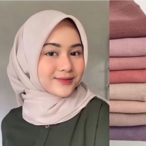 PASHMINA INSTAN INNER LEHER JERSEY OVAL DALAMAN NINJA / PASHMINA INNER NUTUP LEHER JERSEY PREMIUM