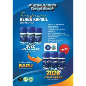 Ready stock🇲🇾DMaz Herbs Terapi Saraf Original Official