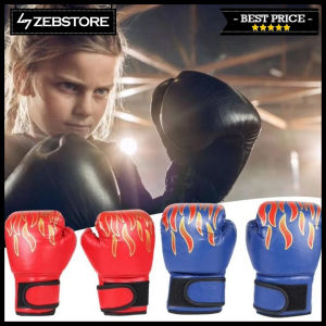 Sarung Tangan Gloves Anak Children Tinju Boxing Muay Thai Api Fire