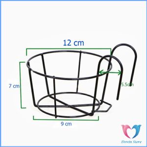 ที่แขวนกระถางต้นไม้แบบเหล็ก กระถางแขวนผนัง  flower stand