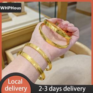 [COD] WHPHous Ship within 24 hours Cats Eye Bracelet With Wavy Pattern For Woman Luxury Bangle Party Banquet Jewelry Gift