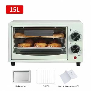 Electric Oven Convection Hot Air Fryer Toaster Timer Oil Free Roaster Breakfast Machine / Ketuhar