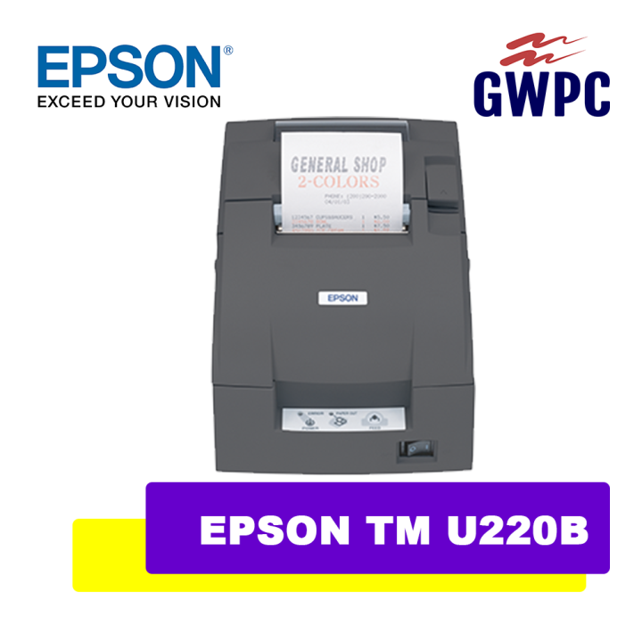 Epson TM-U220B POS Printer TMU 220B TMU 220 TM U220 TMU220B U220B ...