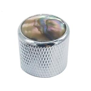 Metal Potentiometer Control Guitar Volume Tone Control Knobs 20mm Diameter Solid Shaft Knobs Guitar Replacement Parts