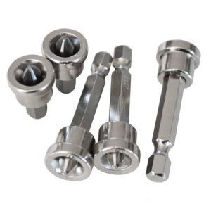 5pcs/Set Magnetic Positioning Screwdriver Bits 1/4 inch Hex Shank Positioning Bit Batch for Head for Gypsum Board Dry