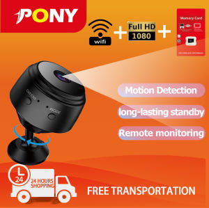 PONY HOME-A9 Mini Security Monitor 1080P HD Video Camera Safe Action Camera Wireless WiFi Night Version Cam