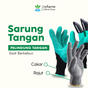 Sarung Tangan Berkebun Garden Gloves Infarm: Melindungi & Membantu Tangan Anda