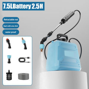 Electric Garden Sprayer | 5L/3L/2L Rechargeable Water Gun Sprayer for Watering & Disinfection | Portable Pressure Sprayer