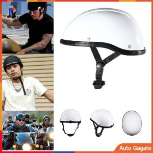 อุปกรณ์ที่ป้องกันฟ้ามือ หมวกกันน็อค หมวกกันน็อคย้อนยุค หมวกกันน็อคครึ่ง ย้อนยุค