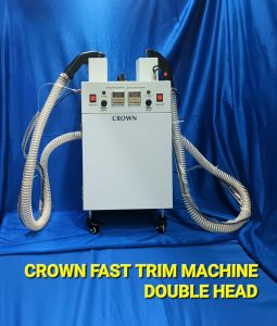 MACHINE/CROWN FAST TRIM MACHINE DOUBLE HEAD
