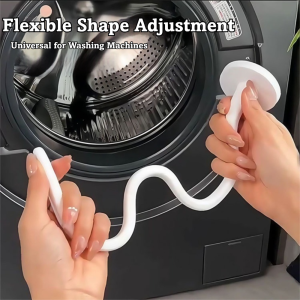 LETIGO Space-Saving Washing Machine Door Prop Multipurpose Strong ic Suction Flexible Silicone Stopper Durable Bendable Sturdy Dryer Door Ventilation Support For Washer Dryer