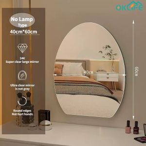 [OKLIFE. SG] Bathroom Mirror anti-fog Mirror Athroom Smart Led Makeup Mirror Desktop Wall Hanging Vanity Mirror