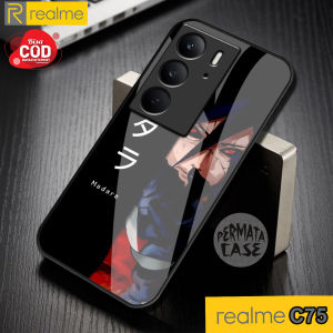 Softcase Glass Acrillik Glossy Mewah dan Elegan Motif lucu for RE*LME C75 TERBARU | PR-233 Type RE*LME All Brand All Type dan Type lainnya tulis di chat ya guyss