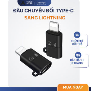 Jack Chuyển Đổi Cổng Type-C ra Lightning Cho IP – Hỗ Trợ Giáo Viên Gắn Mic Livestream Ghi Âm Bài Giảng