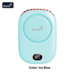 Avvic Kipas Angin Leher Portable Exclusive DQ203 Portable Hanging Neck Fan 2000mAh Rechargeable