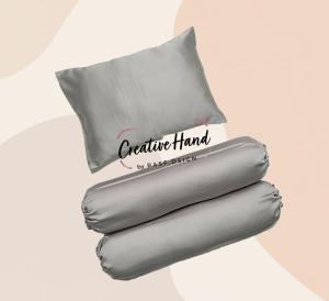 Sarung bantal guling bayi polos tencel