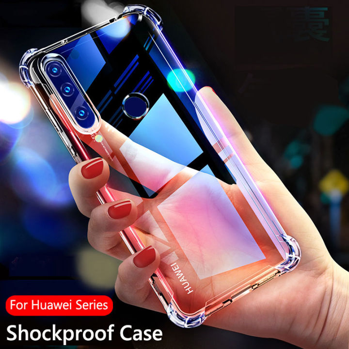 360 Degree Airbag DropProof Soft Case for Huawei P60 P50 P40 P30