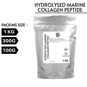 Pure Hydrolysed Marine Collagen Fish Peptide Powder Imported from Korea 100g 300g 1kg