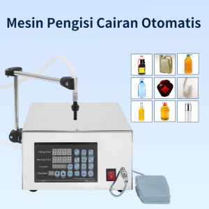 Mesin Filling Liquid Mesin Isi Cairan Otomatis Flling Liquid  2 Nozle/1 Nozzle GFK-280 Alat pengisi cairan ZZZ