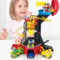 PAW PATROL MIGHTY PUPS MIGHTY LOOKOUT TOWER with Captain Ryder One Police Car Six Dogs Set DOG HEROES Light Music Watchtower Look Out Toy Ryder Chase Rocky Zuma Skye Rubble Dogs Pull Back Cars Full Set Play Vehicles Vehicle Playsets Action Figures Toys. 