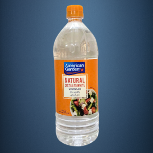 Chai TRẮNG LỚN 1 Lít - GIẤM TRẮNG CHƯNG CẤT TỰ NHIÊN / Ý / AMERICAN GARDEN Natural Distilled White Vinegar