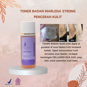Toner Badan Whitening MARLENA dna salmon high dosis.