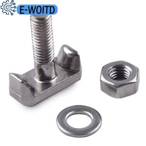 E-WOITD T-Bolts Screw Stainless Steel M6 Battery Terminal Connectors Battery Connector