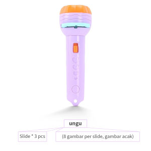 Payoe Proyektor kartun senter 24 pola mainan bayi mainan edukasi