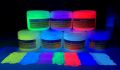 MizoArt SIX Color Invisible UV Paint Set For Indoor/Outdoor Use or Invisible UV Black light Paint Set 0.7oz /pots. 