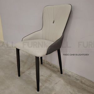 Furnimall Premium Anti-Scratch Leather Dining Chair / Restaurant Chair / Top Cafe Chair / Kerusi Makan Premium 餐椅