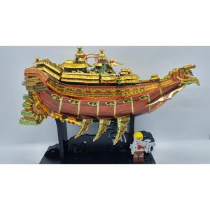Mô Hình 3D Kim Loại Piececool Thuyền Ảo Ảnh Thận Lâu (Shen Lou) (chưa ráp)