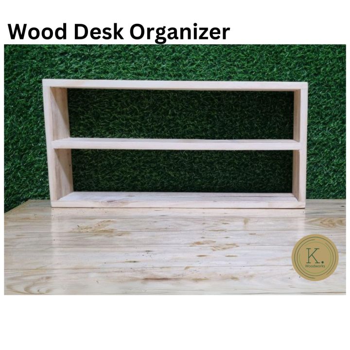 Balochina Racks Desk Organizer Assembled Palochina Wood | Lazada PH