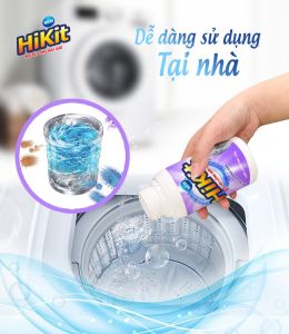 [Có giấy kiểm định] Vệ sinh máy giặt ion bạc khử khuẩn và nấm mốc dùng máy giặt cửa đứng và cửa ngang Hikit