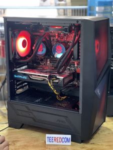 คอมประกอบ48เทรด 2CPU dual cpu INTEL Xeon E5 2697v2 X2 24c/48t. 2.7-3.5ghz Ram ecc 64gb Vga RX 570 8GB Ssd m.2 Nvme 256gb PRELOVED