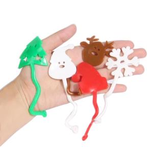 Sticky Spoof Toy Hand Stretchy Stick Wall Toy Kids Indoor Throwing Prank Toy Anxiety Relief Sticky Decompression 15 Pack