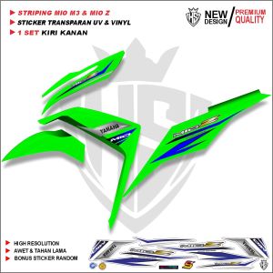 Striping variasi mio m3 sticker motif simple lis z