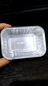 Aluminium Tray BX 984519 (10Pcs) Wadah Kotak Aluminium Foil Cup