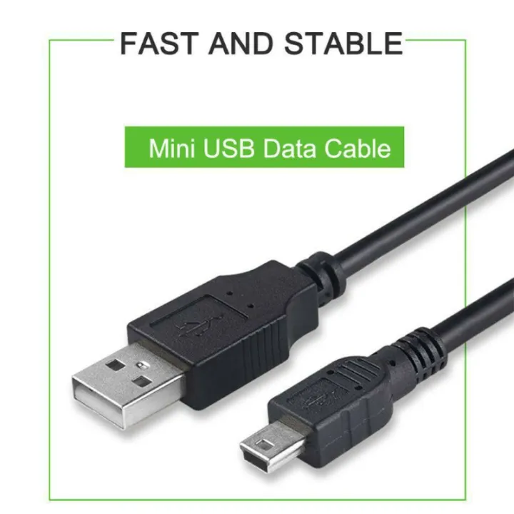 Mini USB Cable USB Type A to Mini B Cable Data Charging Cord