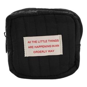 Túi đựng đồ trang điểm du lịch vuông Túi đựng mỹ phẩm kiểu Hàn Quốc chăm sóc da tổ chức nhỏ dây kéo túi túi đựng đồ vệ sinh cá nhân Ví