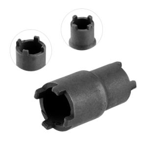 Đầu Khẩu 4 Ngàm Mở Nồi 2 Trong 1 Cho Xe Máy Số Dùng Kết Với Cần Siết 1/2 Đầu Nhỏ 16mm - Đầu Lớn 21mm