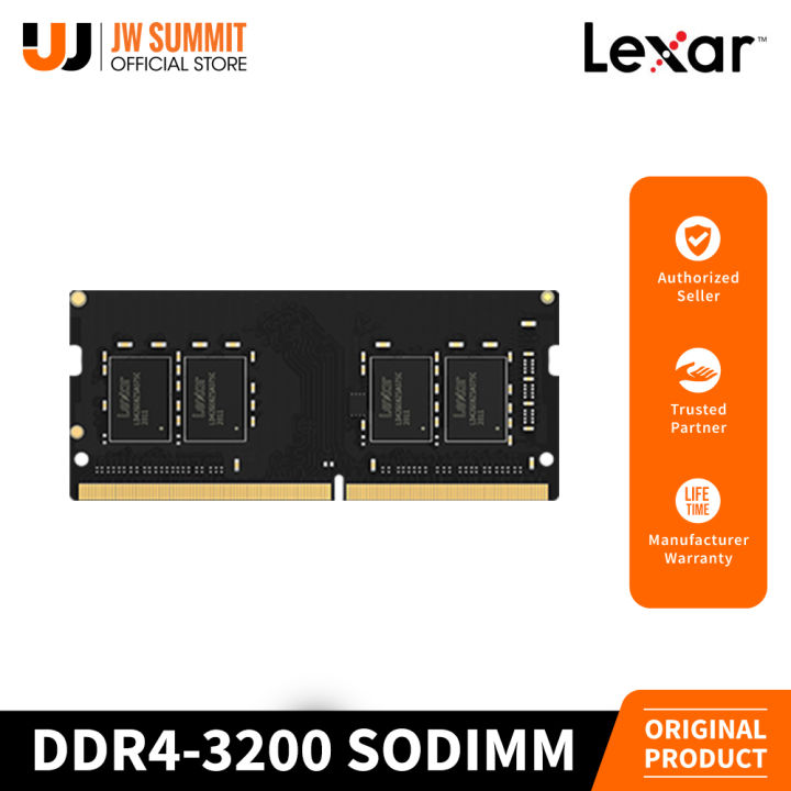 MEMORIA LEXAR SO-DIMM DDR4 16GB 3200MHZ CL22 - miniatura 3