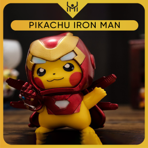 (Có sẵn - 9 cm) Mô hình Pikachu Iron Man siêu cute